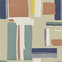 Puzzling FR Drapery Fabric